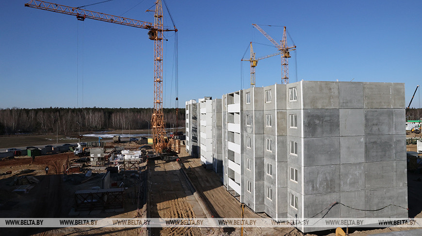 В Беларуси в I квартале построено 1,070 млн кв.м жилья