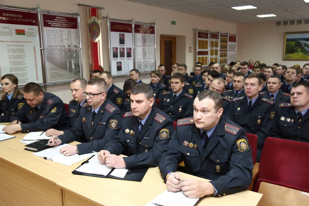 ДТП больше, преступлений меньше. Правоохранители Шклова подвели итоги работы за 2018 год
