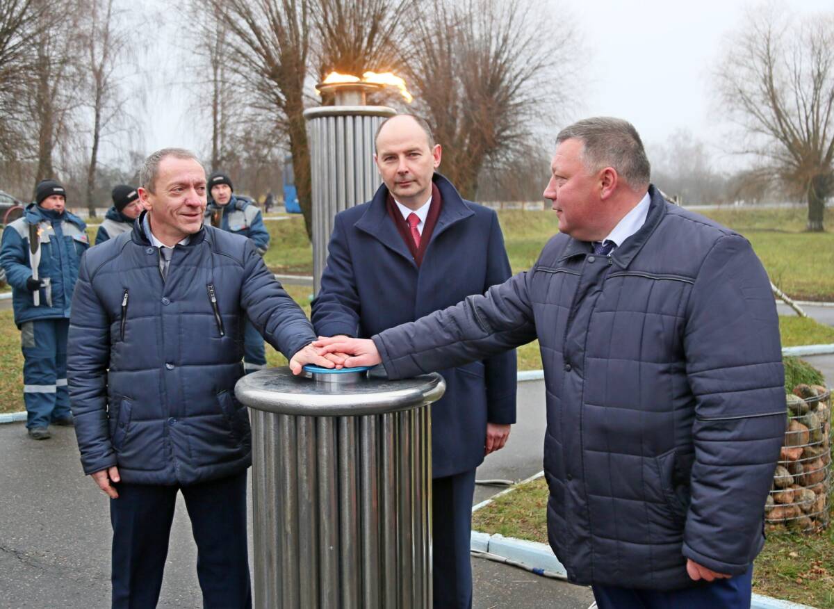 Природный газ пришел в агрогородок Черноручье