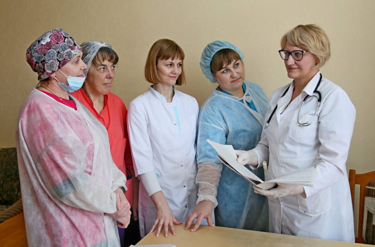 Коллектив неврологического отделения признан победителем среди отделений центральной районной больницы