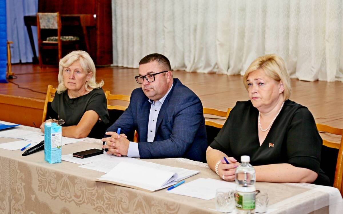 Заседание штаба по подготовке к районным “Дожинкам” и встреча с населением состоялись в Говядах