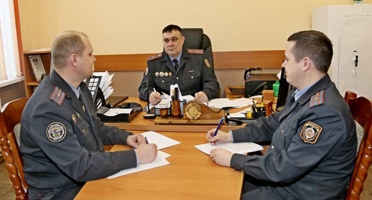 По итогам оперативно-служебной деятельности за 2021 год Шкловское отделение ГАИ заняло второе место в области