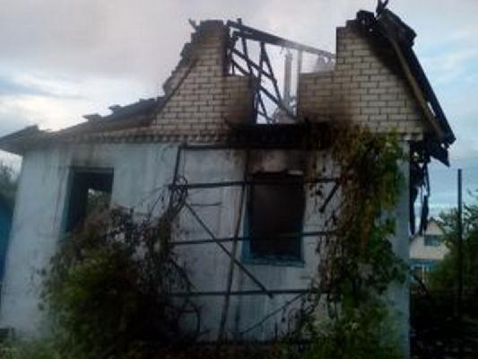 В Шкловском районе на пожаре погиб человек