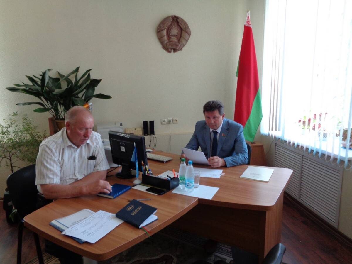 Депутат Палаты представителей Дмитрий Гоборов провел прием граждан