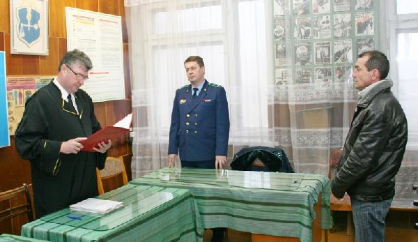 Суд Шкловского района провел выездное заседание