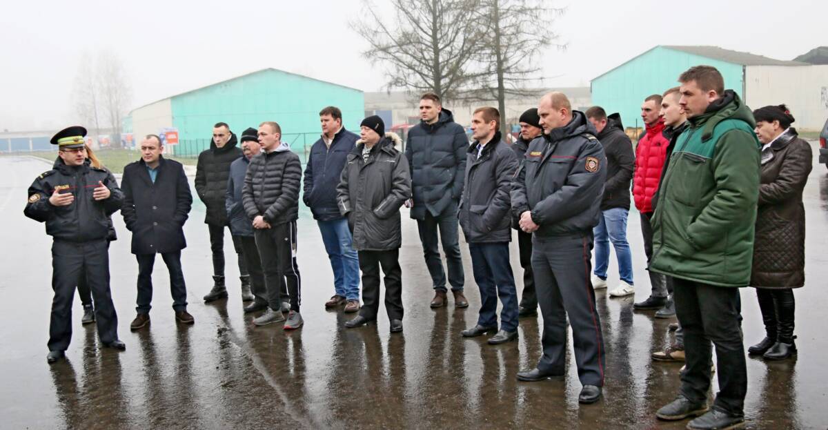 В Городище прошел семинар по вопросам безопасной работы с сельхозтехникой