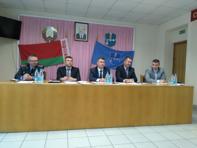 Шкловский РОВД подвел итоги первого полугодия
