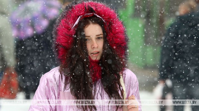 Мокрый снег с дождем и до +10°С ожидается в Беларуси на этой неделе