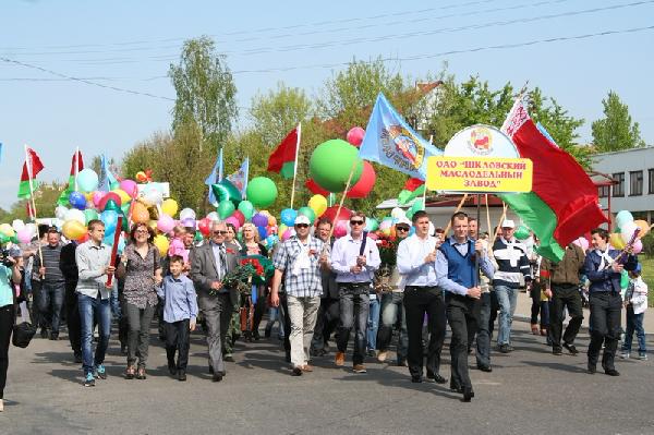 1 мая в Шклове отметят Праздник труда