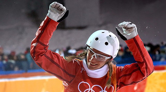 Белорусская фристайлистка Анна Гуськова стала олимпийской чемпионкой