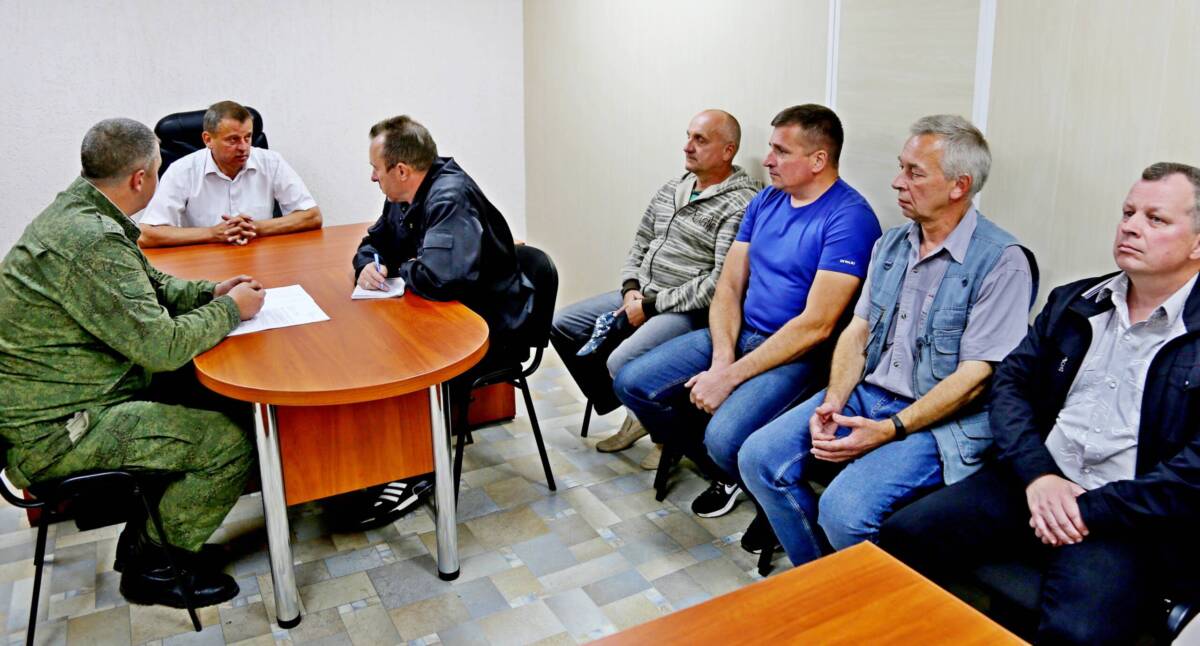 В Шклове прошли занятия по боевой готовности с офицерами запаса