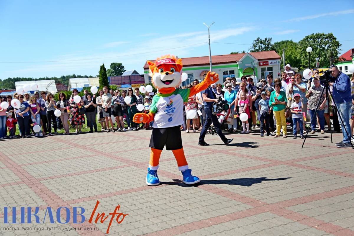 “Пламя мира” II Европейских игр начало путешествие по Шклову