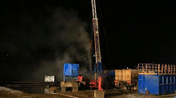 В Каменецком районе ликвидируют последствия повреждения на скважине подземного хранилища газа