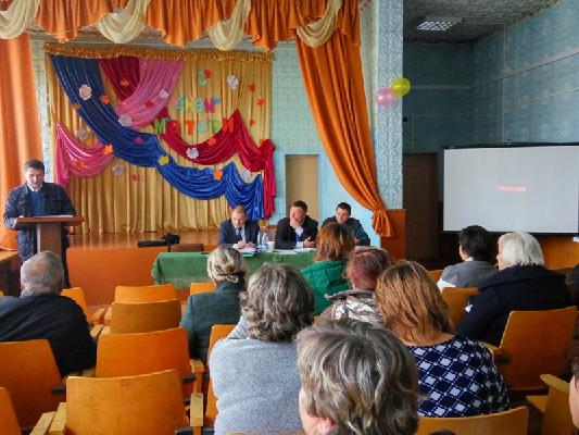 Сельский сход в агрогородке Черноручье