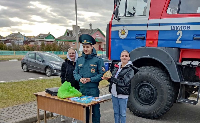 В Шкловском районе проходит акция “За безопасность вместе”