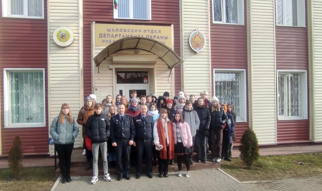 День открытых дверей прошел в Шкловском отделе Департамента охраны