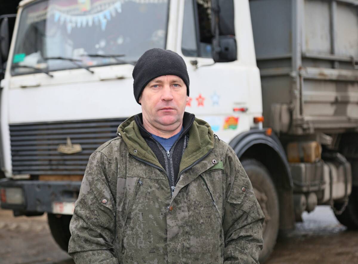 Водитель ОАО «Экспериментальная база «Спартак» Александр Мигурский: “Работать нужно на совесть”