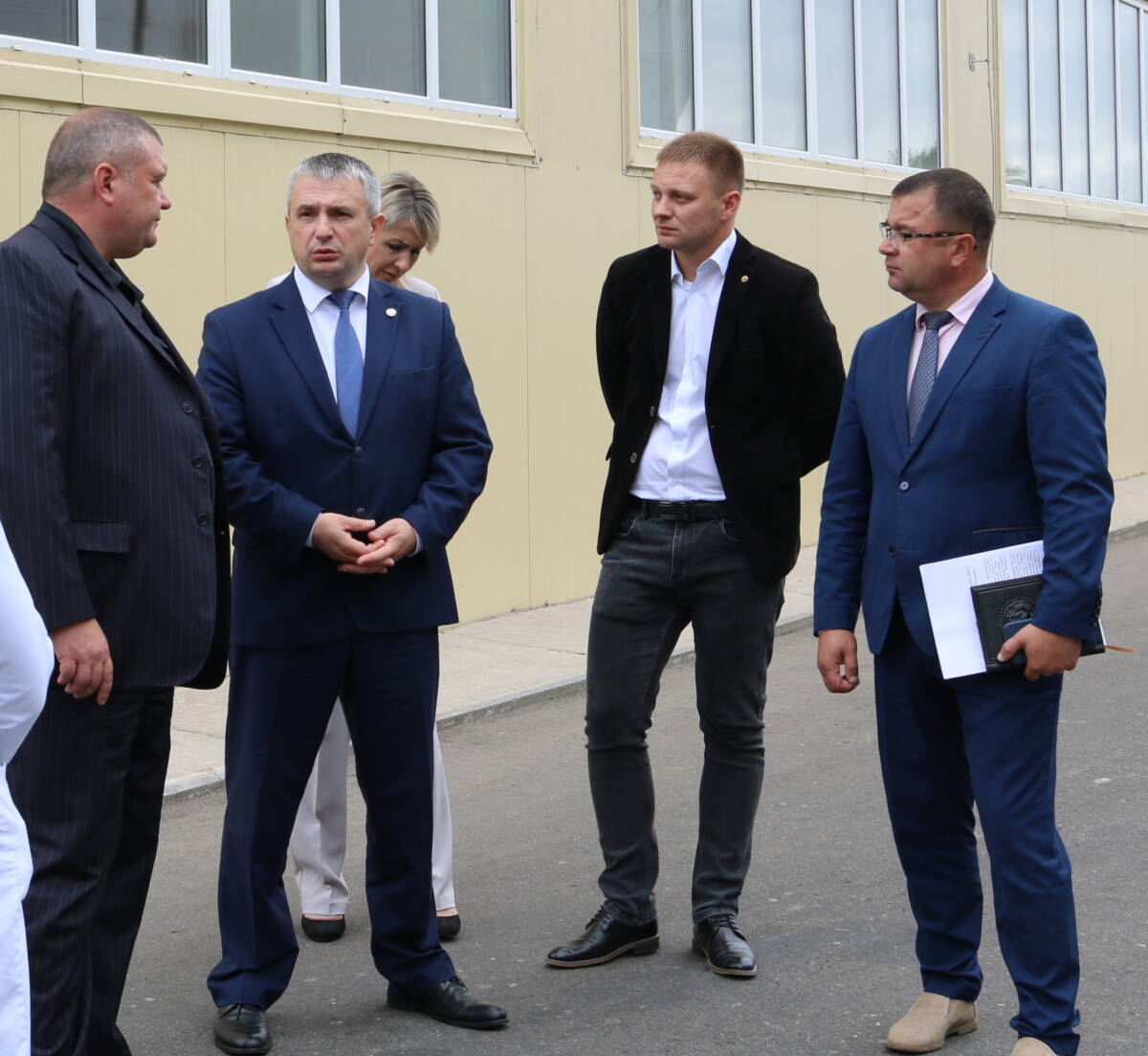 Шкловщину с рабочим визитом посетил министр сельского хозяйства и продовольствия Иван Крупко