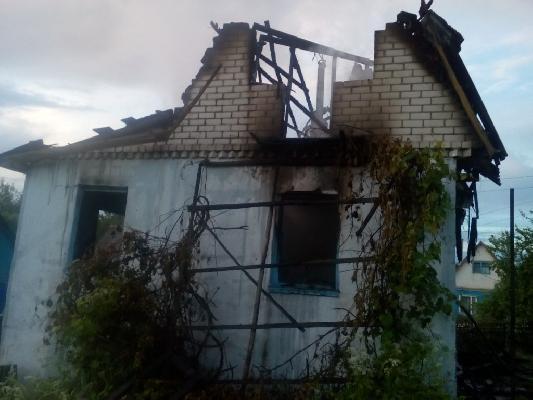 В июле в Шкловском районе на пожаре погиб человек