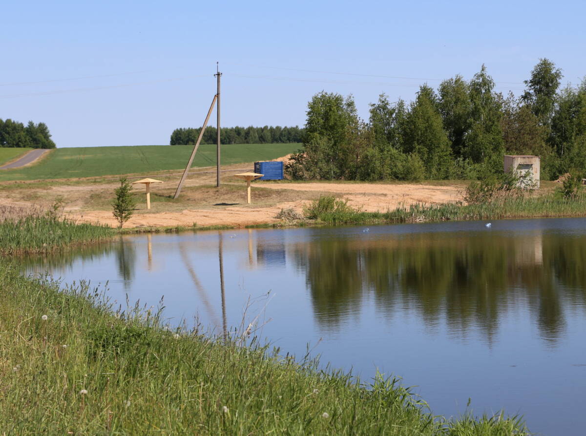 В этом году в районе появилось еще одно место отдыха у воды