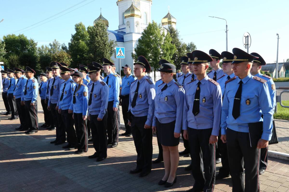 Руководство РОВД провело гарнизонный инструктаж в новом формате