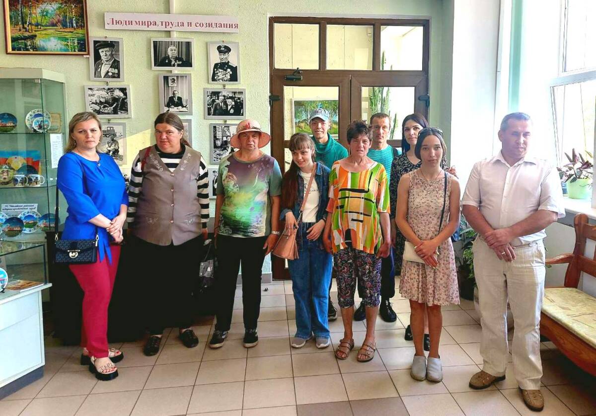 В РЦСОН прошла встреча с председателем областной организации Белорусского общества инвалидов