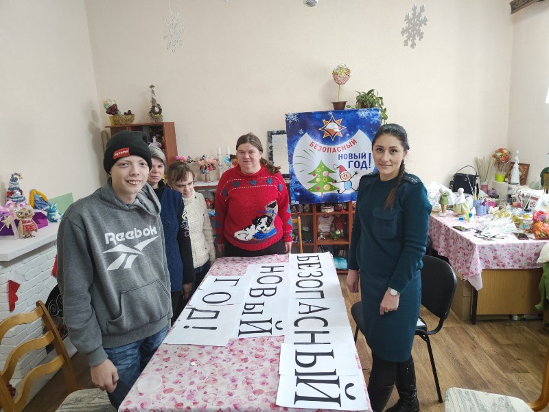 В Шклове продолжается акция «Безопасный Новый год!»