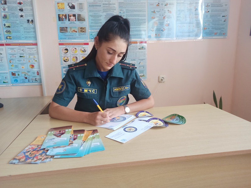 Адресную почтовую рассылку проводят спасатели