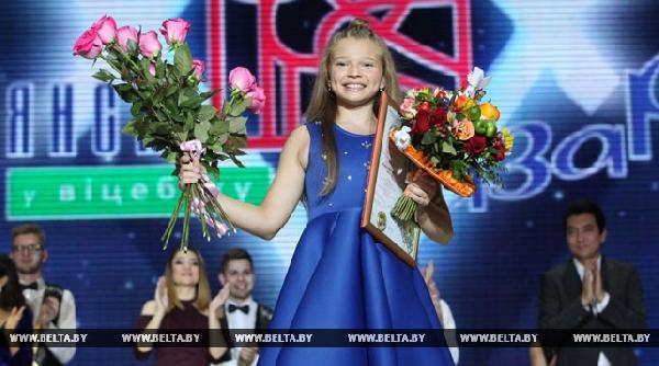 Белоруска Мария Магильная победила в детском конкурсе на “Славянском базаре”