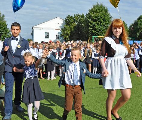 В первой школе прошел День знаний