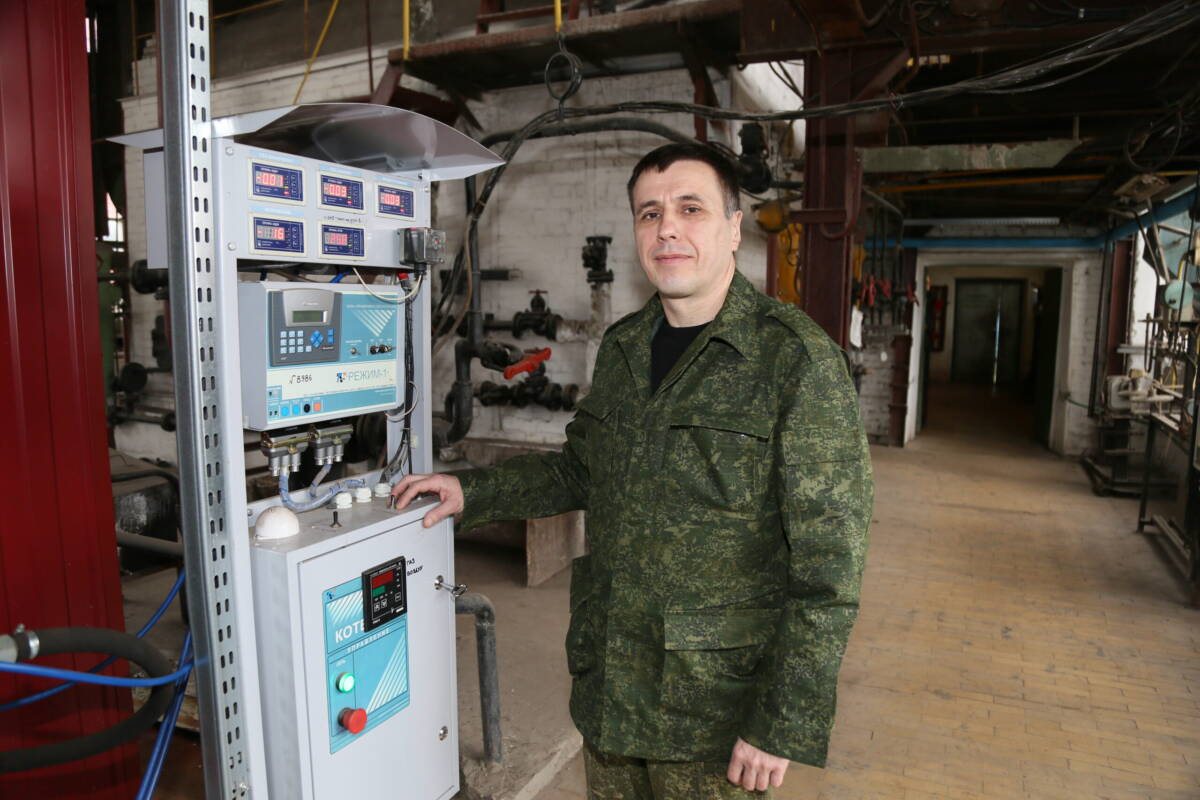 Слесарь Шкловского жилкомхоза рассказал о своей работе
