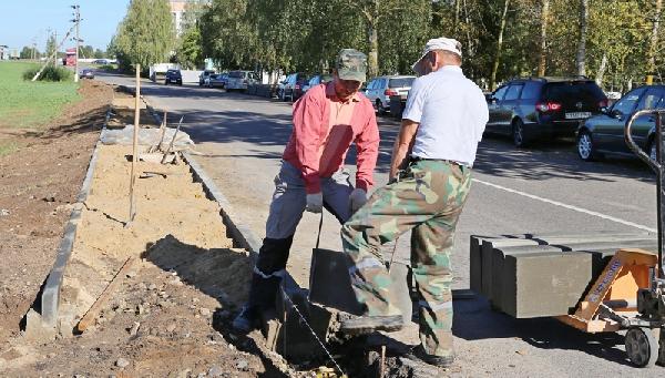 Новый тротуар – безопасное движение