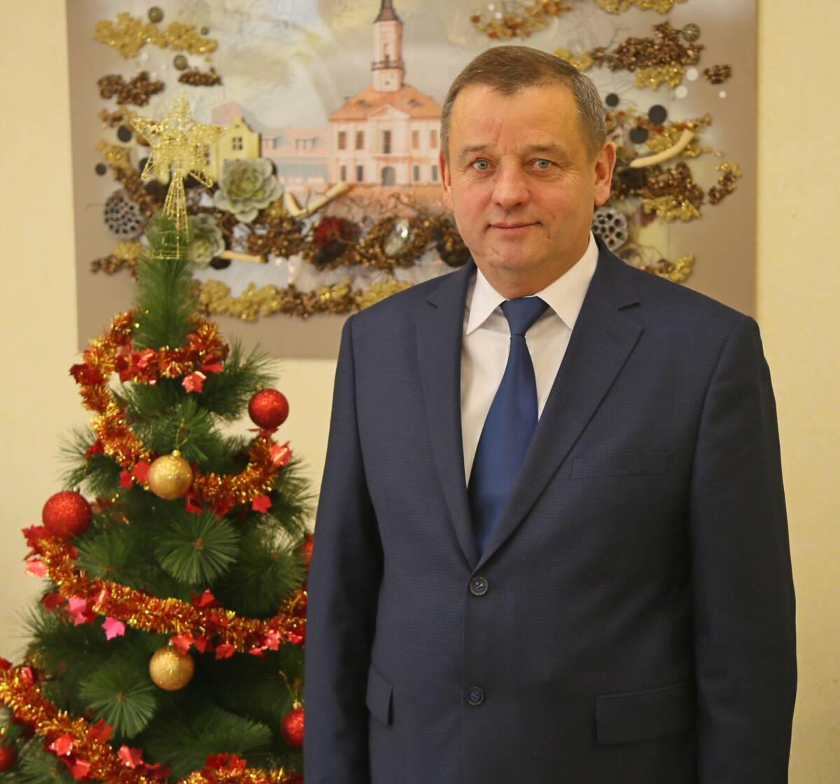 Поздравление с Рождеством Христовым председателя райисполкома и председателя районного Совета депутатов