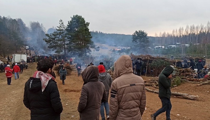 Могилевчане передали гуманитарную помощь беженцам (видео)