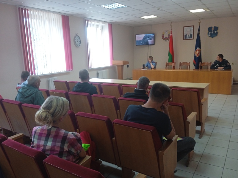 Спасатели приняли участие в заседании Совета общественного пункта охраны правопорядка