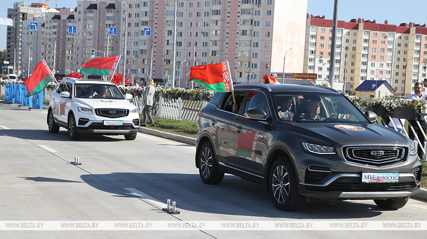 Крутой на открытии дороги в Могилеве: это знаковый объект, связанный с комфортным развитием города
