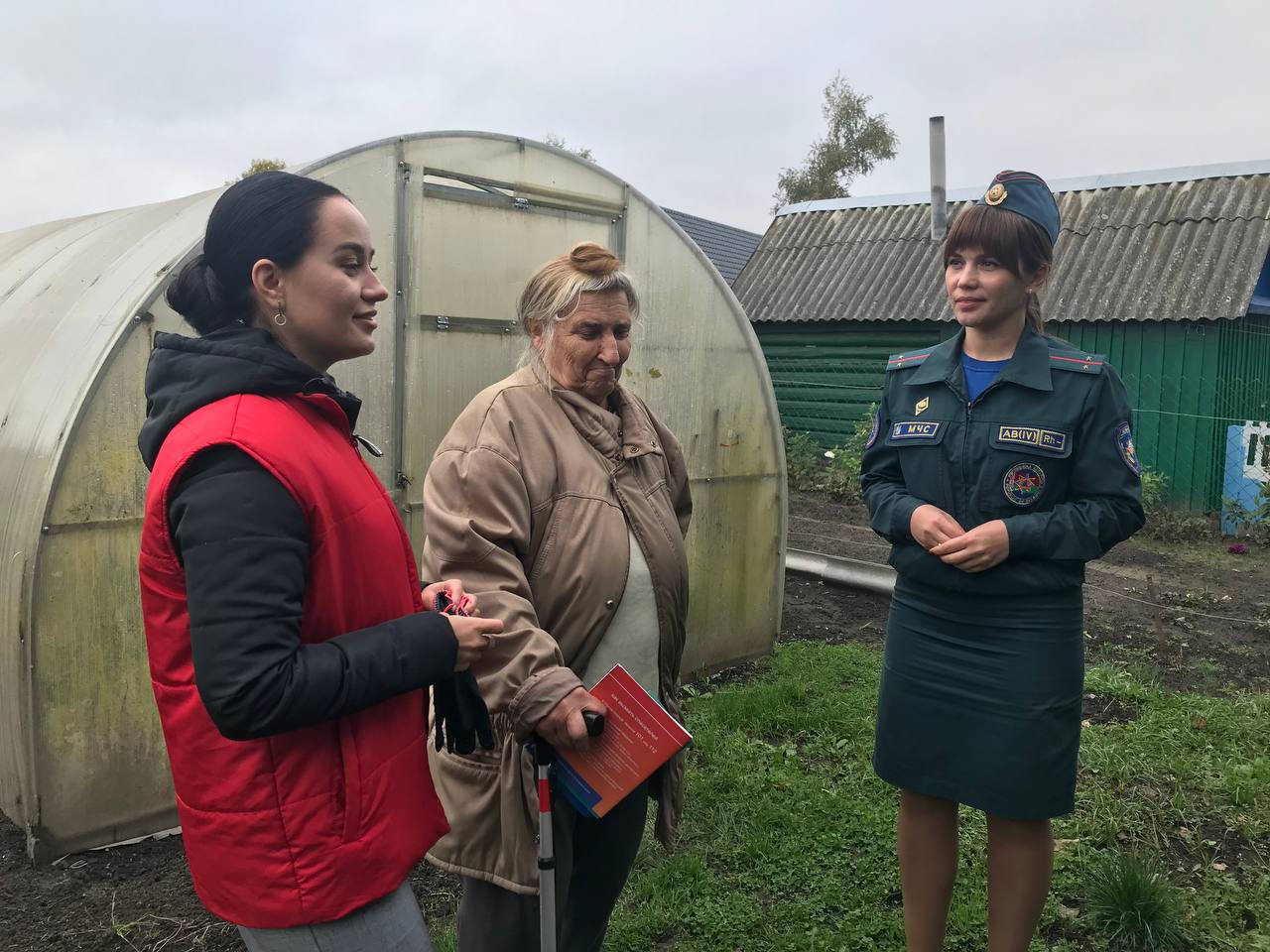 В Шкловском районе продолжается акция “Молодежь за безопасность”