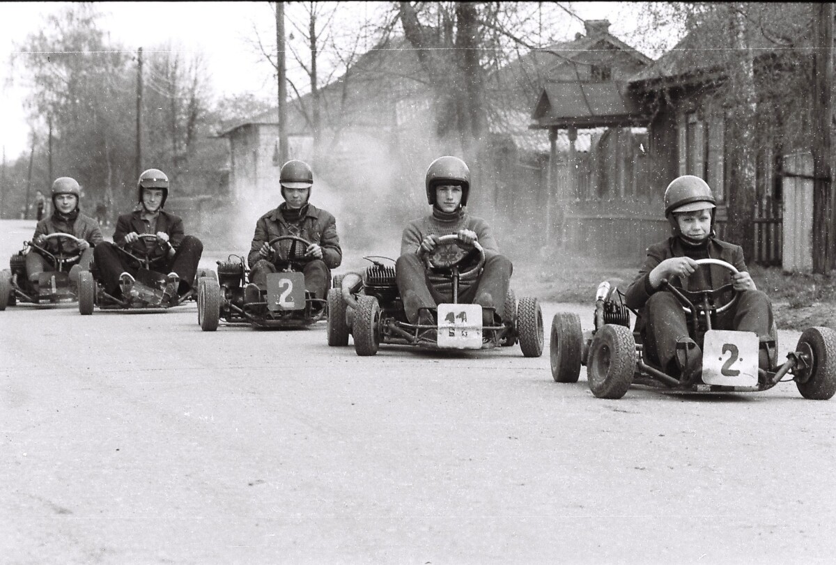 Картинг в Шклове, 1982 год