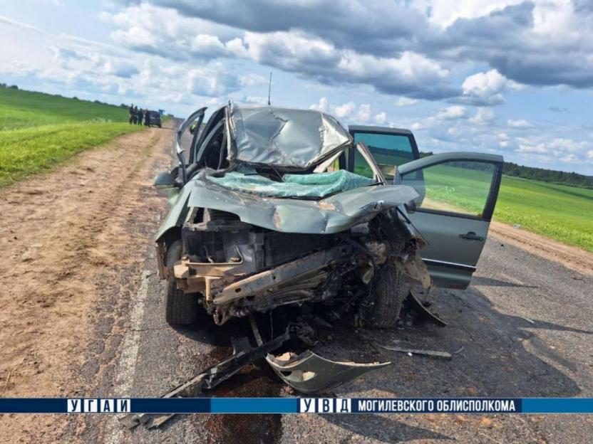 В Мстиславском районе погиб водитель