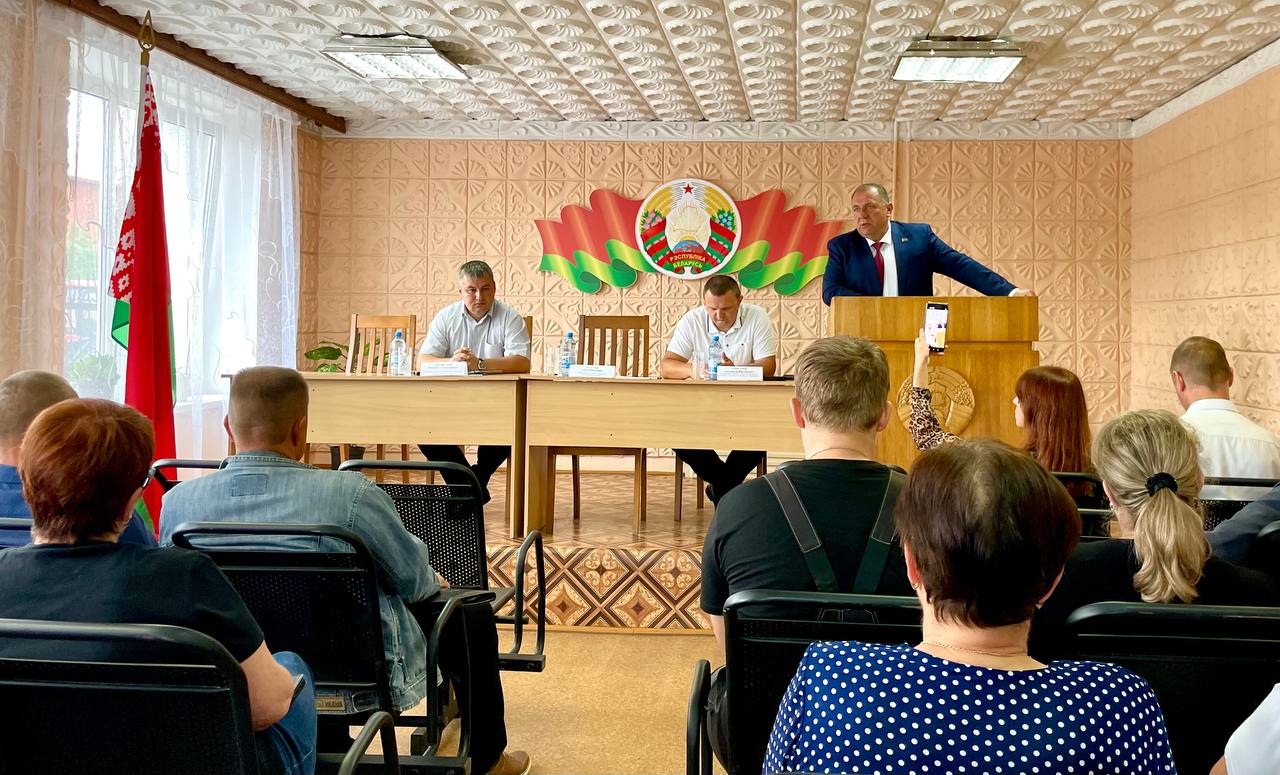 Единый день информирования прошел в Шкловском УКП “Жилкомхоз”