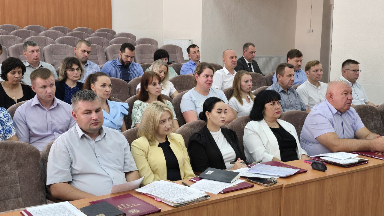 В Шкловском районном исполнительном комитете состоялось очередное аппаратное совещание