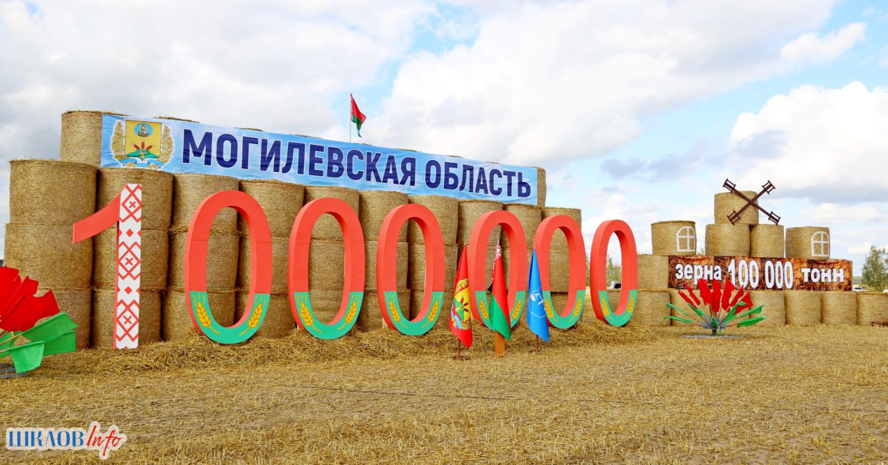 Могилевская область намолотила миллион тонн зерна