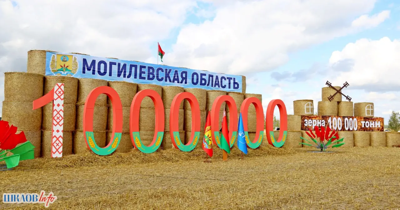 Могилевская область намолотила миллион тонн зерна