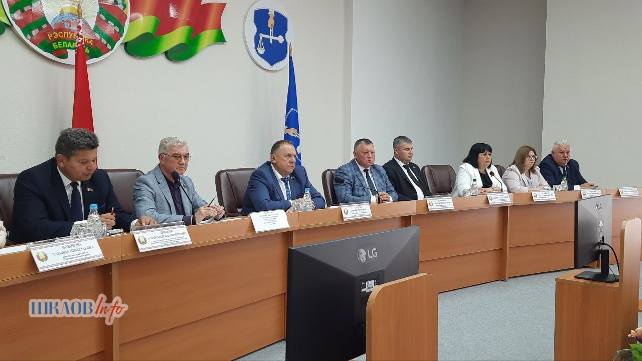 В Шклове прошло очередное заседание районного исполнительного комитета
