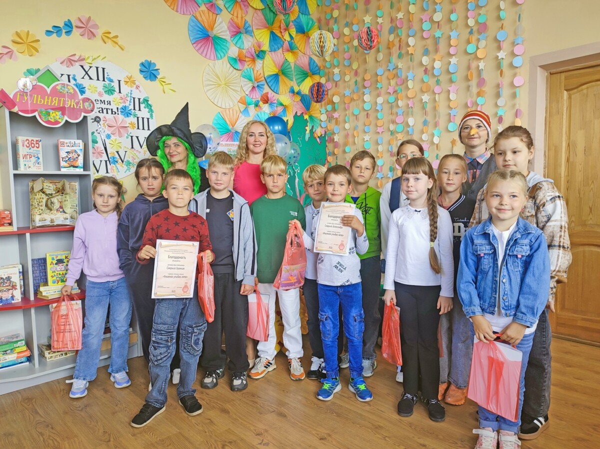 Лето с книгой: библиотека подарила детям яркие каникулы