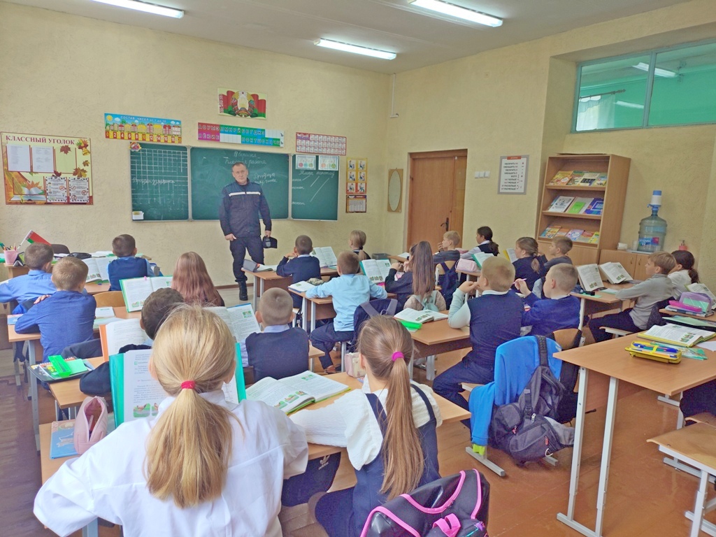 Уроки безопасности проходят в Шклове
