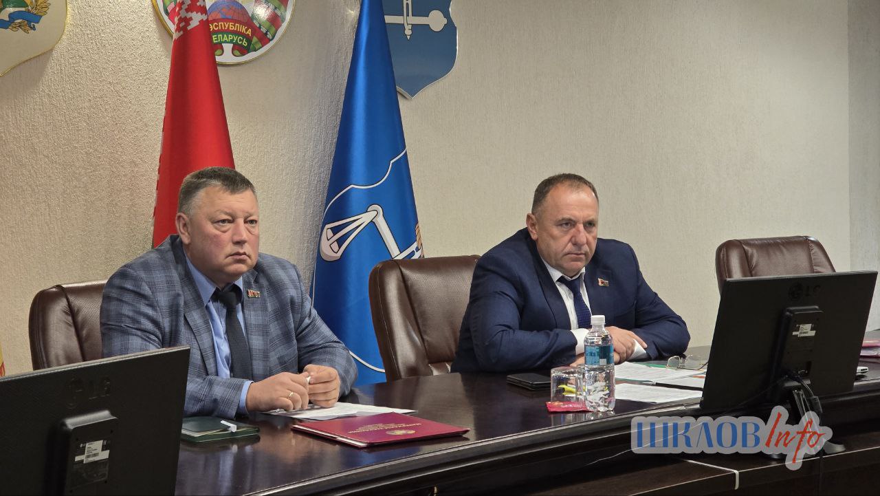 Аппаратное совещание в Шкловском райисполкоме: благоустройство, социальное развитие и пожарная безопасность