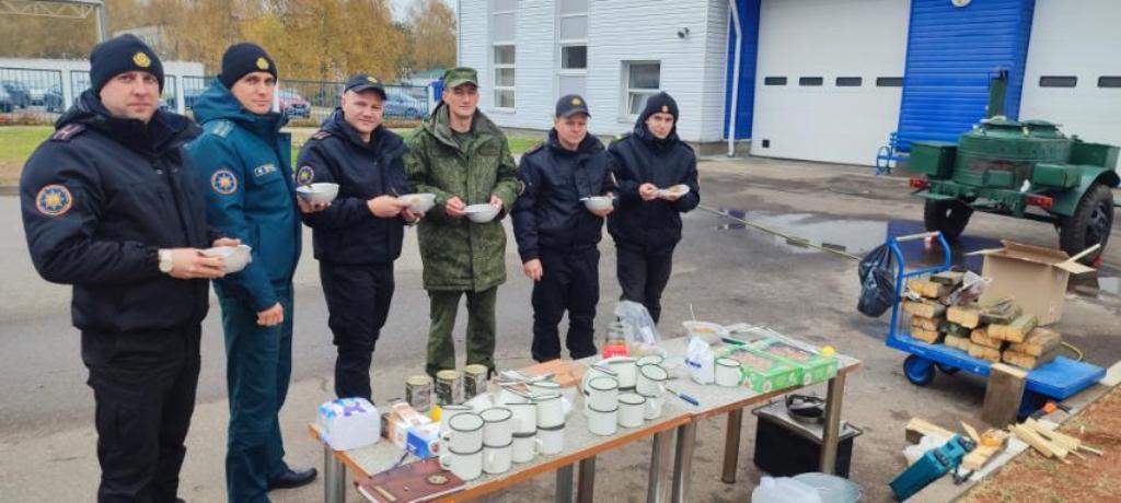В Шкловском районе прошли учения по гражданской обороне