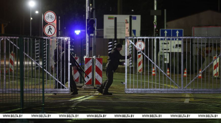 Литва возобновила работу пунктов пропуска на границе с Беларусью