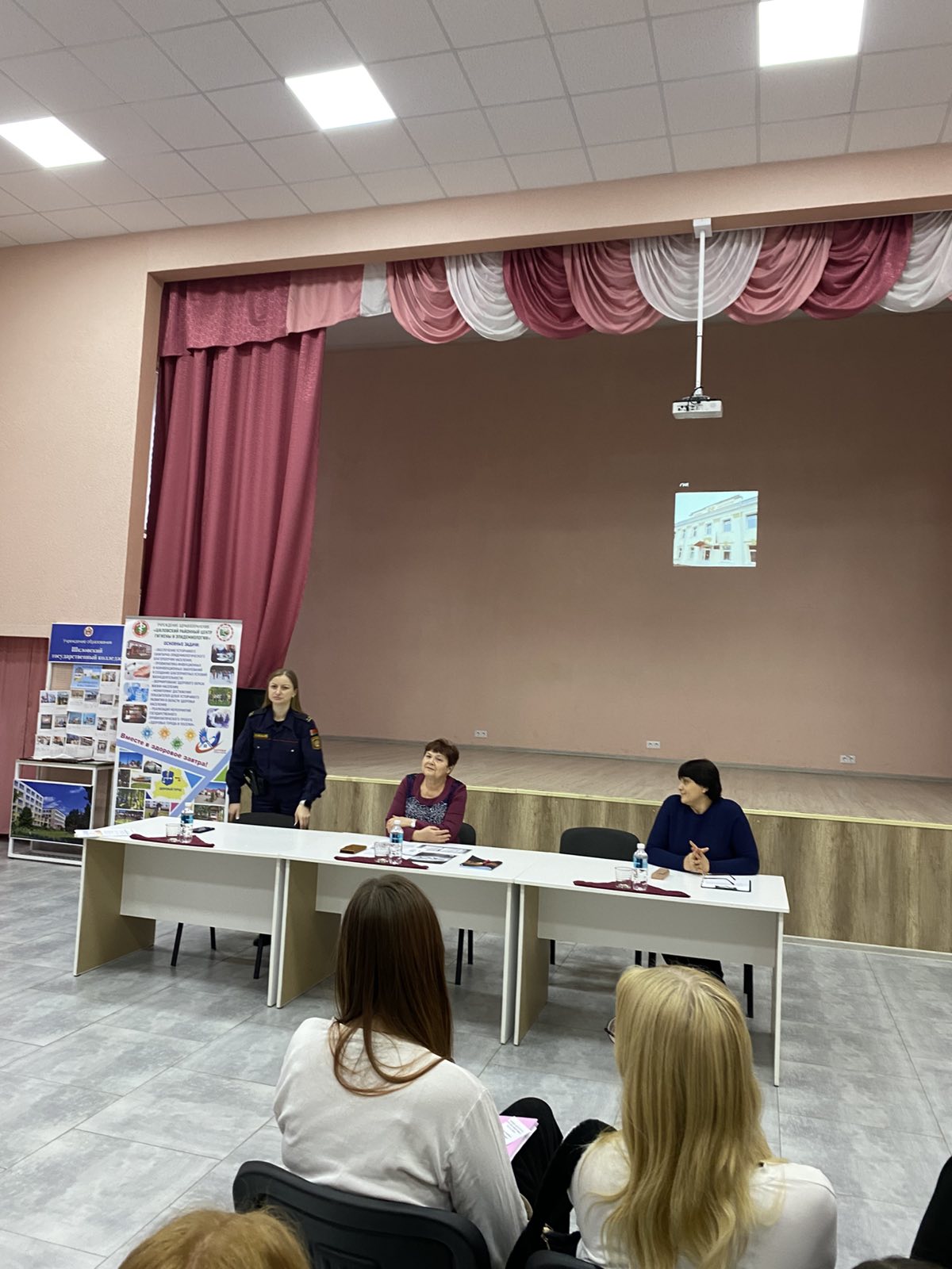 О вреде никотина рассказали учащимся Шкловского государственного колледжа